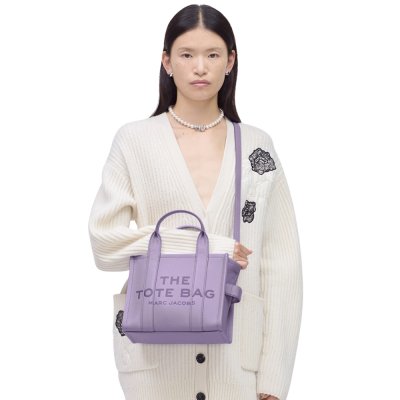 THE LEATHER SMALL TOTE BAG